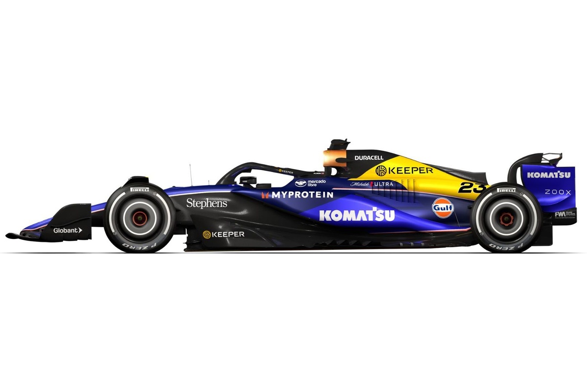 Williams racet in Las Vegas opnieuw met aangepaste F1-livery